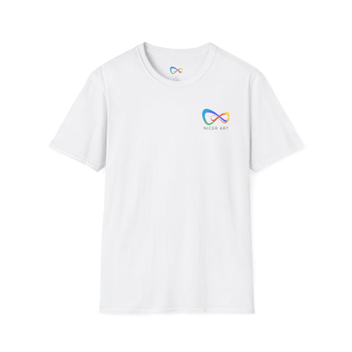 Unisex Softstyle T-Shirt with Nicer Art Design, Colorful Graphic Tee, Unique Gift for Art Lovers, Casual Wear, Art Appreciation Tee