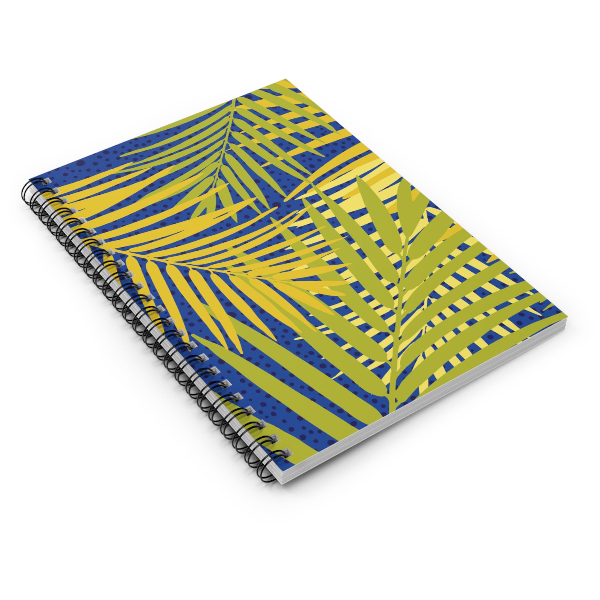 Tropical Leaf Spiral Notebook - Bright and Inspiring, Ideal for Students and Writers, Perfect for Gifts, Journals, Back-to-School