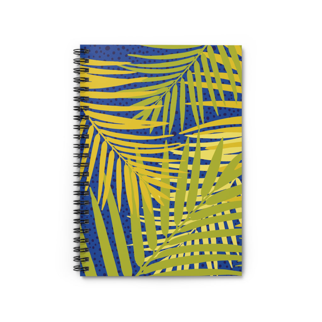 Tropical Leaf Spiral Notebook - Bright and Inspiring, Ideal for Students and Writers, Perfect for Gifts, Journals, Back-to-School
