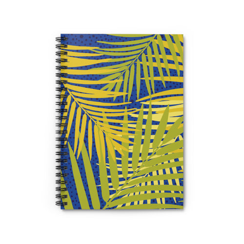 Tropical Leaf Spiral Notebook - Bright and Inspiring, Ideal for Students and Writers, Perfect for Gifts, Journals, Back-to-School