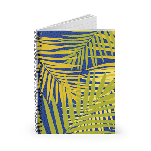 Tropical Leaf Spiral Notebook - Bright and Inspiring, Ideal for Students and Writers, Perfect for Gifts, Journals, Back-to-School